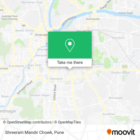 Shreeram Mandir Chowk map