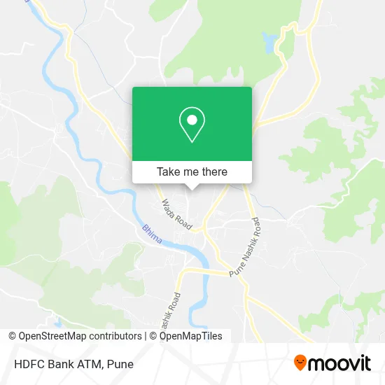 HDFC Bank Atm map