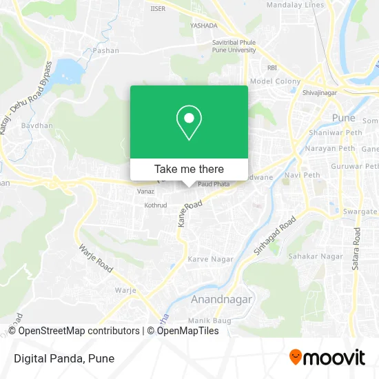 Digital Panda map