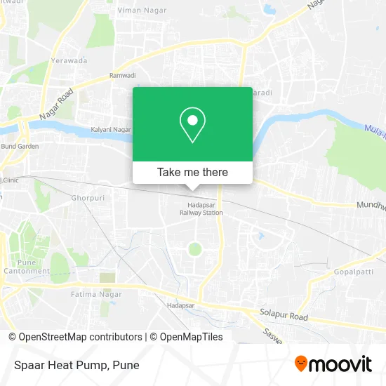 Spaar Heat Pump map
