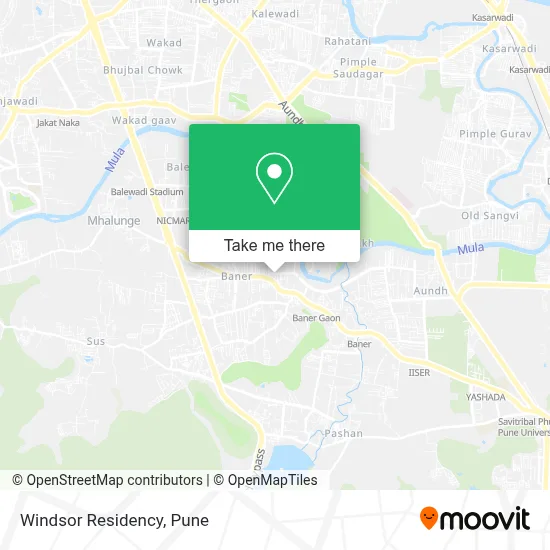 Windsor Residency map