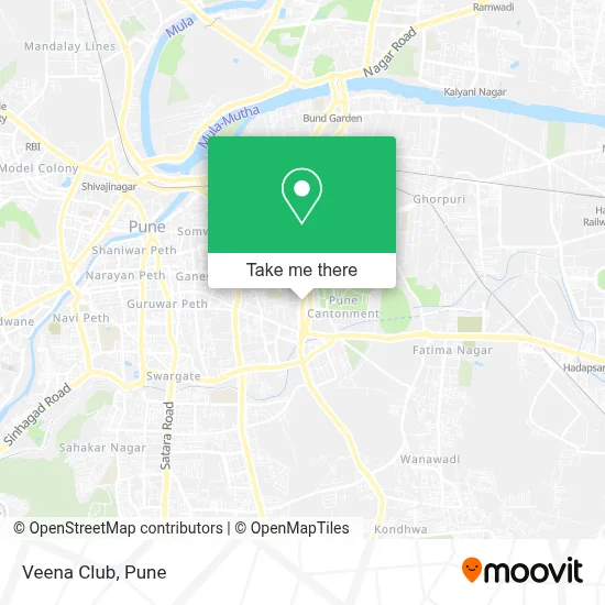 Veena Club map
