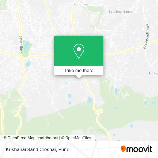 Krishanai Sand Creshar map