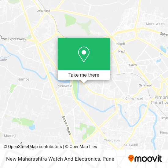 New Maharashtra Watch And Electronics map