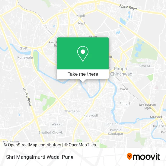 Shri Mangalmurti Wada map