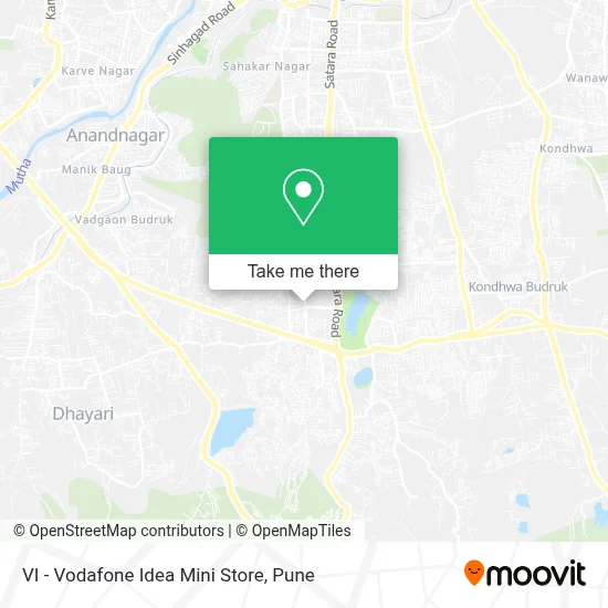 VI - Vodafone Idea Mini Store map