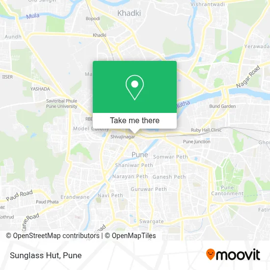 Sunglass Hut map