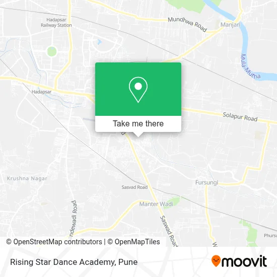 Rising Star Dance Academy map