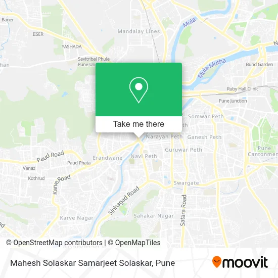 Mahesh Solaskar Samarjeet Solaskar map