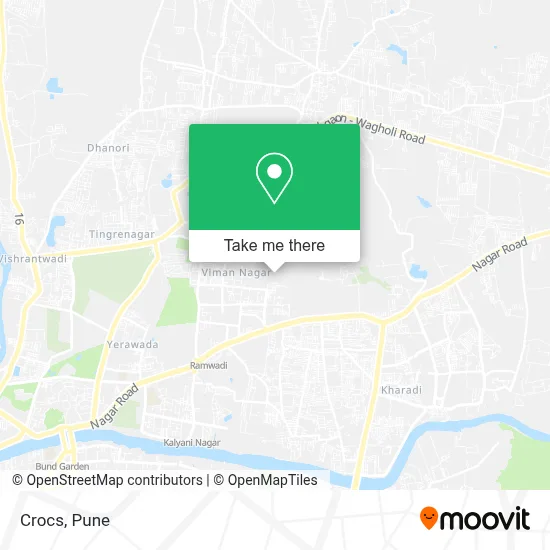 Crocs map