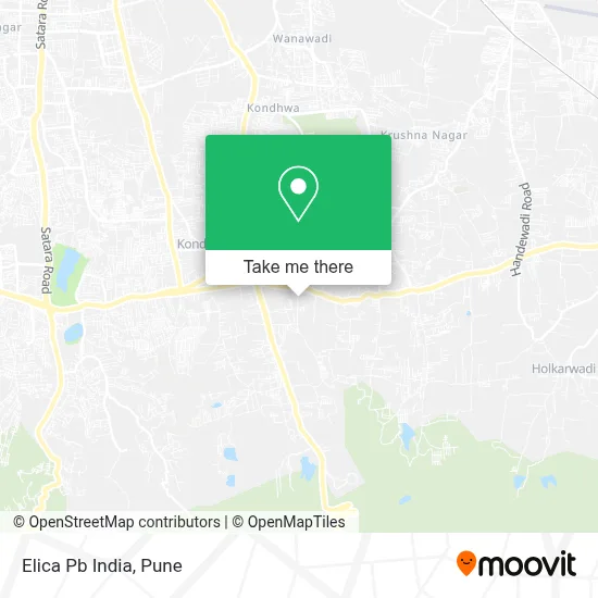Elica Pb India map