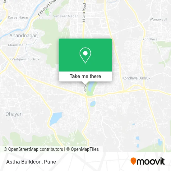 Astha Buildcon map