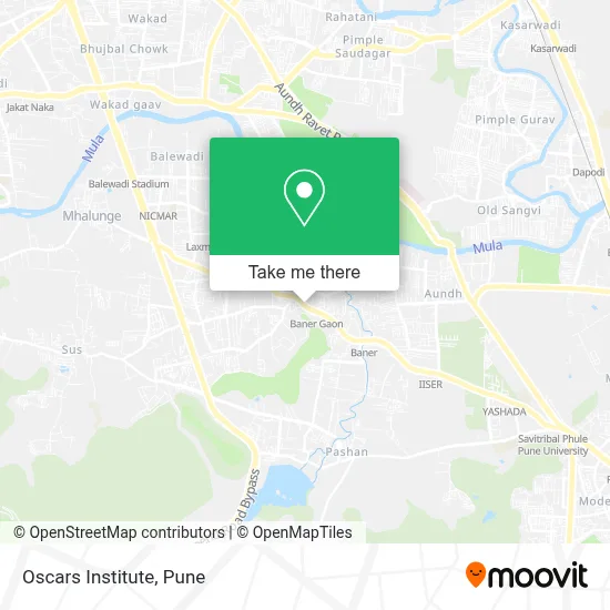 Oscars Institute map