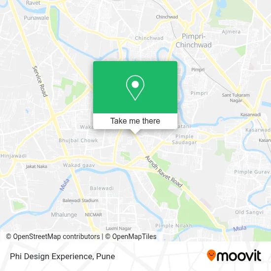 Phi Design Experience map