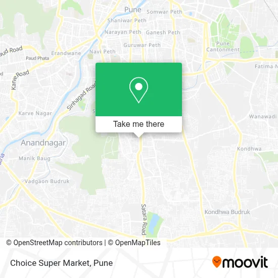 Choice Super Market map