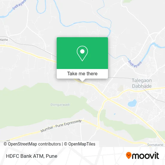 HDFC Bank Atm map