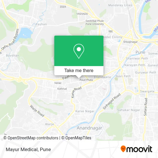 Mayur Medical map