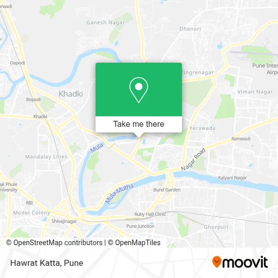Hawrat Katta map