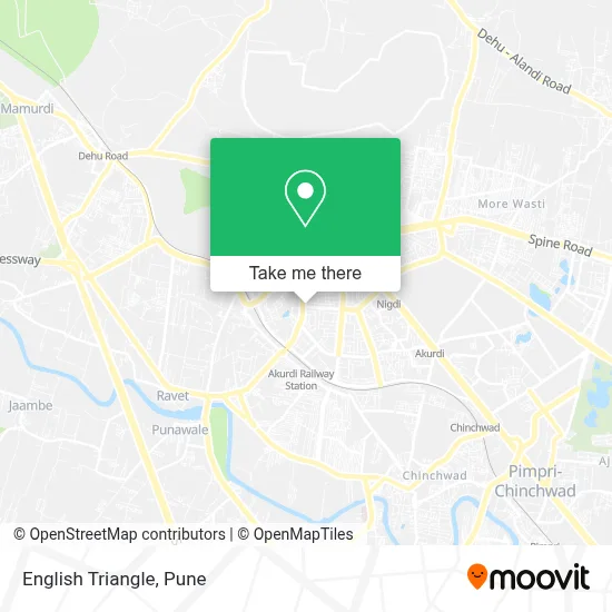 English Triangle map