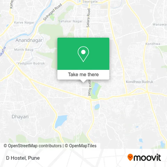 D Hostel map
