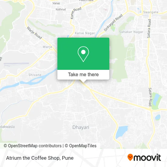 Atrium the Coffee Shop map