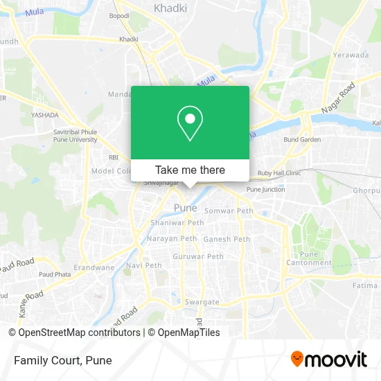 Family Court map