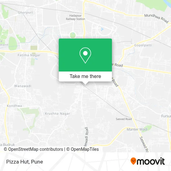 Pizza Hut map