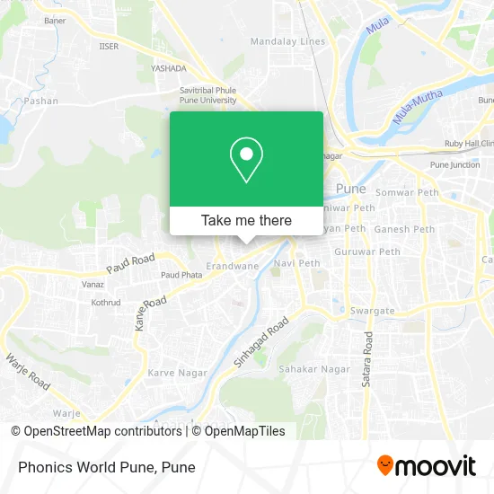 Phonics World  Pune map