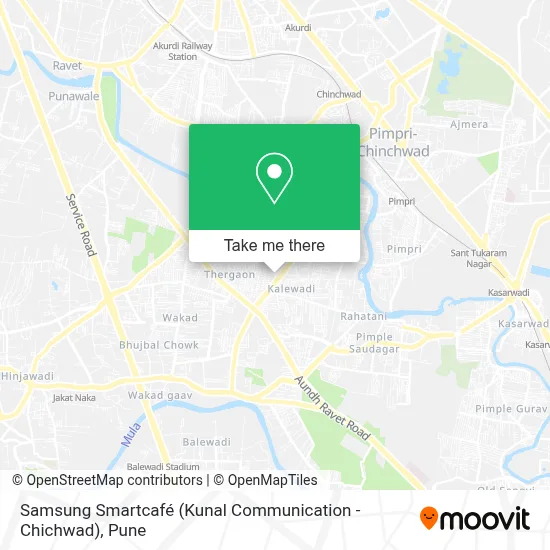 Samsung Smartcafé (Kunal Communication -Chichwad) map