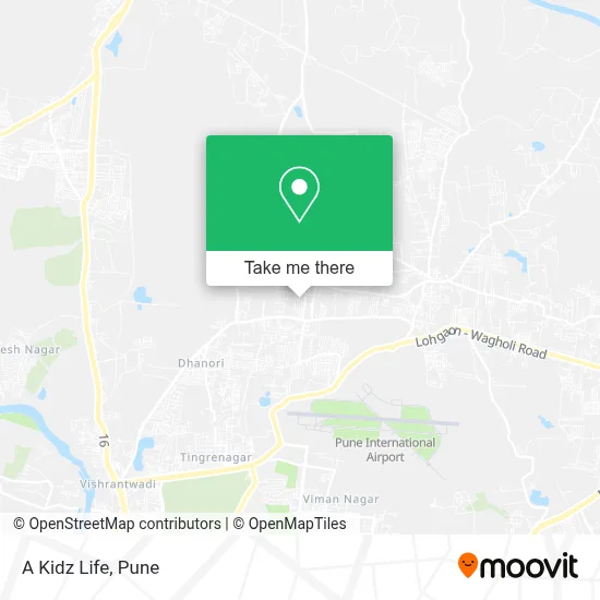 A Kidz Life map