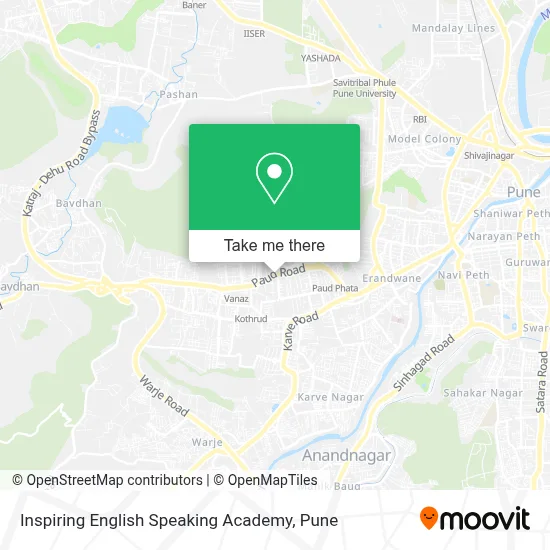 Inspiring English Speaking Academy map