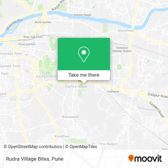 Rudra Village Bites map