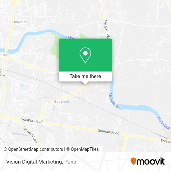 Vision Digital Marketing map