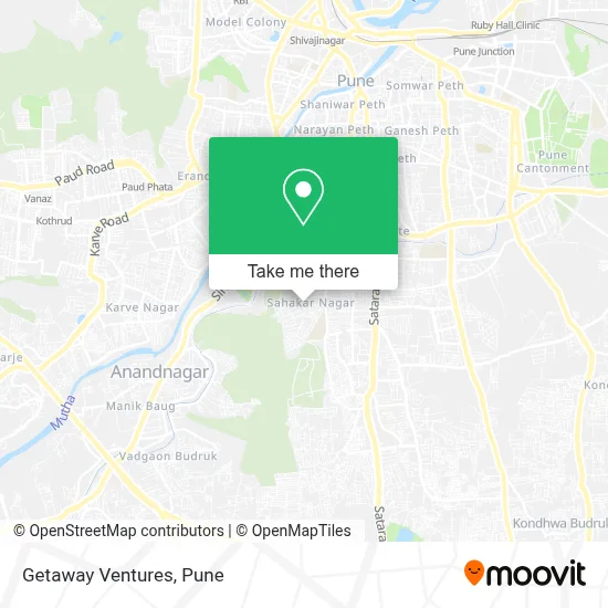 Getaway Ventures map