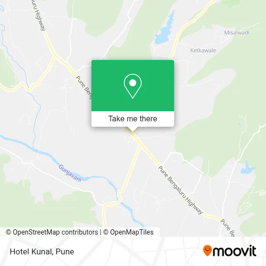 Hotel Kunal map