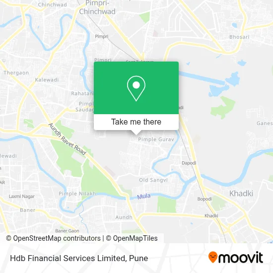 Hdb Financial Services Limited map
