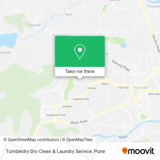 Tumbledry Dry Clean & Laundry Service map