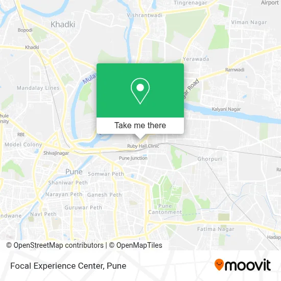 Focal Experience Center map