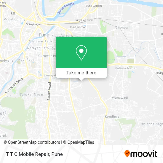T T C Mobile Repair map