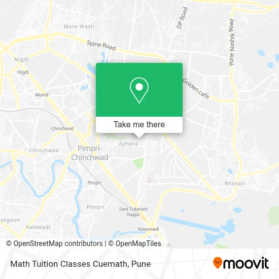 Math Tuition Classes Cuemath map