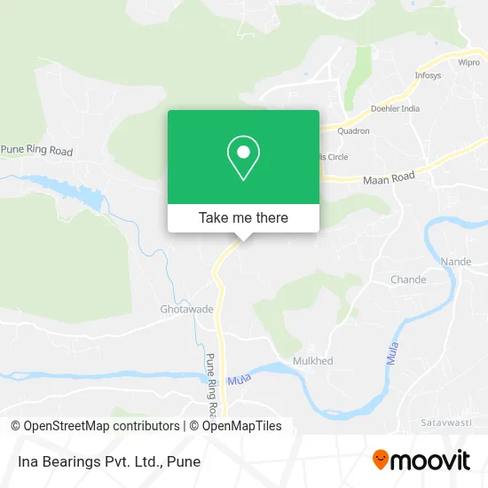 Ina Bearings Pvt. Ltd. map