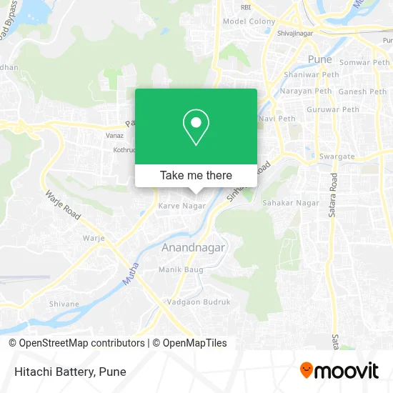Hitachi Battery map