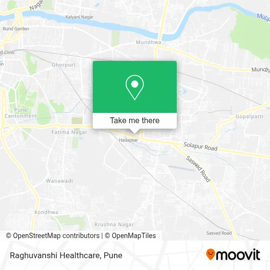 Raghuvanshi Healthcare map