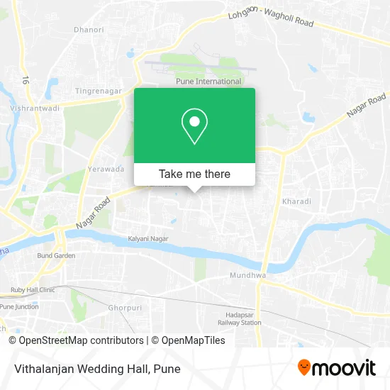 Vithalanjan Wedding Hall map