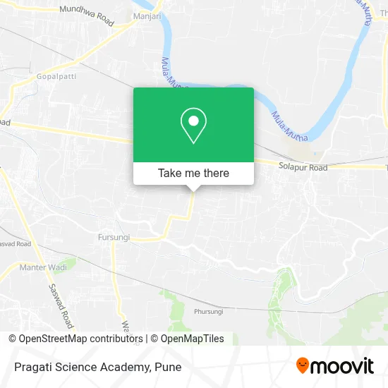Pragati Science Academy map