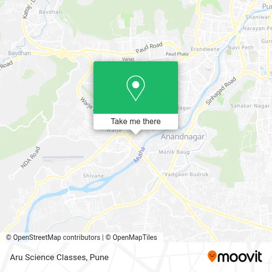 Aru Science Classes map