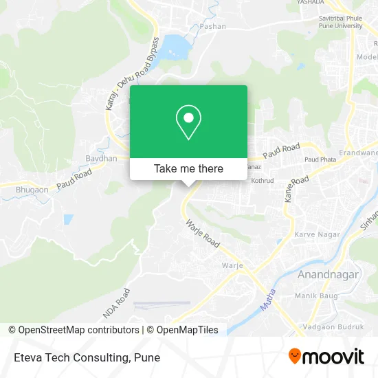 Eteva Tech Consulting map