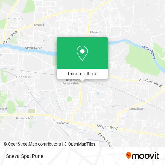 Sneva Spa map