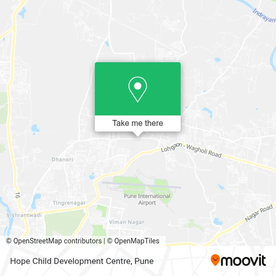 Hope Child Development Centre map