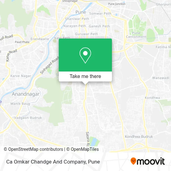 Ca Omkar Chandge And Company map